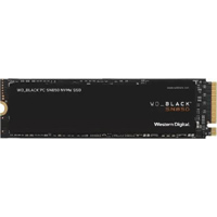 Western Digital Black SN850X 2TB NVMe M.2 Internal Solid State Drive - Without Heatsink (WDS200T2X0E)