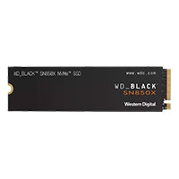 Western Digital Black SN850X 4TB NVMe M.2 Internal Solid State Drive - Without Heatsink (WDS400T2X0E)
