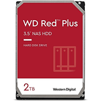 Western Digital Red Plus 2TB NAS Internal Hard Drive (WD20EFZX)