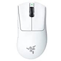 Razer DeathAdder V3 Pro - Ergonomic Wireless Gaming Mouse - White Edition (RZ01-04630200-R3A1)
