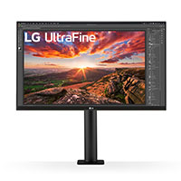 LG 27inch UltraFine UHD IPS USB-C HDR Monitor with Ergo Stand (27UN880)