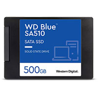 Western Digital Blue SA510 500GB SATA 2.5inch Internal Solid State Drive (WDS500G3B0A)
