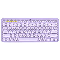 Logitech K380 Multi-Device Bluetooth Keyboard - Lavender Lemonade (920-011146)