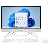 HP All-in-One 24-cb0123in Desktop PC - Starry White (Ryzen 5 5500U, 8GB, 1TB SSD, Win 11, MSO 21, Wirless K and M, 23.8inch FHD)