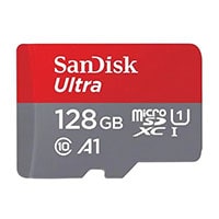 SanDisk 128GB Micro SDXC Ultra Memory Card Class 10 (SDSQUAB-128G-GN6MN)