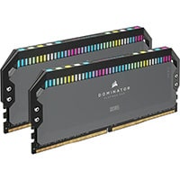 Corsair DOMINATOR PLATINUM RGB 32GB (2x16GB) DDR5 DRAM 5200 C40 AMD EXPO Memory Kit (CMT32GX5M2B5200Z40)