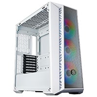 Cooler Master MasterBox 520 Mesh ARGB White Mid Tower Cabinet With Tempered Glass Side Panel (MB520-WGNN-S00)