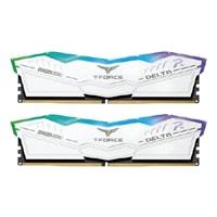 TeamGroup T-Force Delta RGB (2 X 16GB) 6000MHz DDR5 - White (FF4D532G6000HC38ADC01)