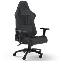 Corsair TC100 RELAXED Gaming Chair - Fabric Black-Grey (CF-9010052-WW)