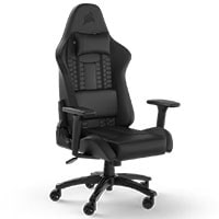 Corsair TC100 RELAXED Gaming Chair - Leatherette Black-Black (CF-9010050-WW)