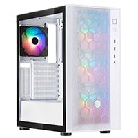 SilverStone FARA R1 PRO V2 ARGB ATX Mid Tower Chassis with Tempered Glass - White (SST-FAR1W-PRO-V2)