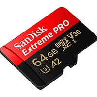 SanDisk Extreme Pro 64GB Class 3 UHS-I Micro SDXC Memory Card (SDSQXCU-064G-GN6MA)