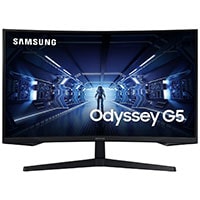 Samsung Odyssey G5 27inch 144Hz WQHD Gaming Monitor  (LC27G55TQBWXXL)
