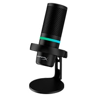 HyperX DuoCast - USB Microphone (Black) - RGB Lighting (4P5E2AA)