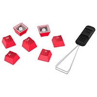HyperX Rubber Keycaps - Gaming Accessory Kit - Red (519T6AA-ABA)