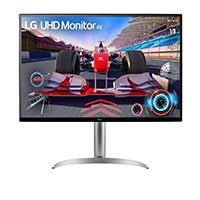 LG 32inch UHD 4K HDR 10 Monitor with USB Type-C with 65 PD (32UQ750-W)
