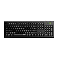 Rapoo NK1800 Spill Resistance Wired USB Keyboard Black