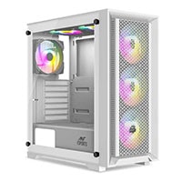 Ant Esports SX7 Mid-Tower Gaming Cabinet White