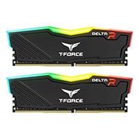 Teamgroup T-Force Delta RGB 16GB (2 x 8GB) DDR4 3200MHz Black (TF3D416G3200HC16FDC01)