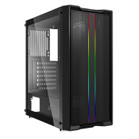 Ant Esports SX3 Black Mid-Tower Gaming Cabinet