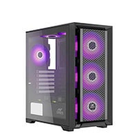 Ant Esports SX7 Black Mid-Tower Gaming Cabinet