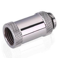 Bykski 30mm Extension Coupler Male To Female Silver (B-EXJ-30)