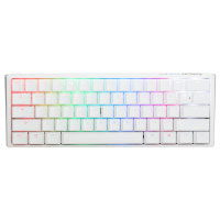 Ducky ONE 3 Mini Pure White RGB Gaming Keyboard Cherry MX Blue (DKON2161ST-CUSPDPWWWSC1)