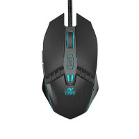 Ant Esports GM50 Wired Optical Gaming Mouse Black