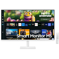 Samsung 32 inch M5 FHD Smart Monitor with Smart TV (LS32CM501EWXXL)