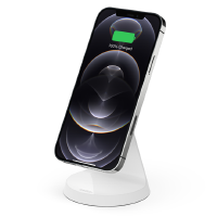 Belkin Magnetic 7.5W Wireless Charger Stand - White (WIB003BTWH)