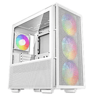 Deepcool CH560 Mid Tower ARGB Computer Case - White (R-CH560-WHAPE4-G-1)