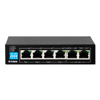 D-Link 6-Port Unmanaged PoE Switch (DES-F1006P-E)