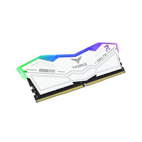 TeamGroup T-Force Delta RGB 16GB (16GBx1) DDR5 6000Mhz White (FF4D516G6000HC38A01)