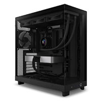 NZXT H6 Flow Compact Dual-Chamber Mid-Tower Airflow Case Black (CC-H61FB-01)