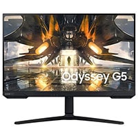 Samsung 32 inch Odyssey G5 Gaming Monitor with 165Hz Refresh Rate (LS32AG502PWXXL)