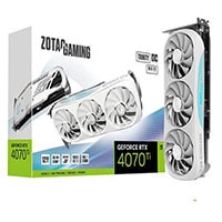 Zotac Gaming GeForce RTX 4070 Ti Trinity OC 12GB GDDR6X White Edition (ZT-D40710Q-10P)