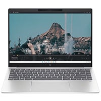 HP Pavilion Plus 14 inch Laptop 14-ew0153TU (13th Gen i7- 1355U, 16GB LPDDR5X, 1TB SSD, Win 11, MSO 21, Natural Silver, 1.44Kg, 5MP Cam)
