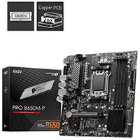 MSI PRO B650M-P DDR5 AMD Motherboard