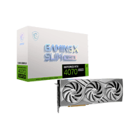 MSI GeForce RTX 4070 Super 12G Gaming X Slim White 12GB GDDR6X
