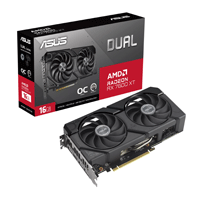 Asus Dual Radeon RX 7600 XT OC Edition 16GB GDDR6 (DUAL-RX7600XT-O16G)