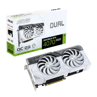 Asus Dual GeForce RTX 4070 Super White OC Edition 12GB GDDR6X (DUAL-RTX4070S-O12GW)