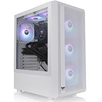 Thermaltake S200 TG ARGB Snow Mid Tower Chassis (CA-1X2-00M6WN-00)