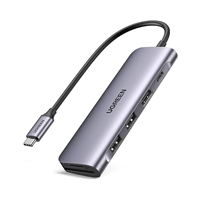 Ugreen CM195 USB-C 6-in-1 Multifunctional Adapter (70411)