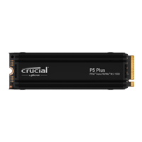 Crucial P5 Plus 1TB Gen4 NVMe M.2 SSD with Heatsink (CT1000P5PSSD5)
