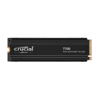 Crucial T700 4TB PCIe Gen5 NVMe M.2 SSD with Heatsink (CT4000T700SSD5)