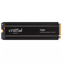 Crucial T500 1TB PCIe Gen4 NVMe M.2 SSD with Heatsink (CT1000T500SSD5)