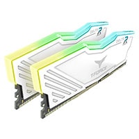 Team Group T-Force Delta RGB 32GB (2X16GB) DDR5 5600MHz CL32 White (FF4D532G5600HC32DC01)