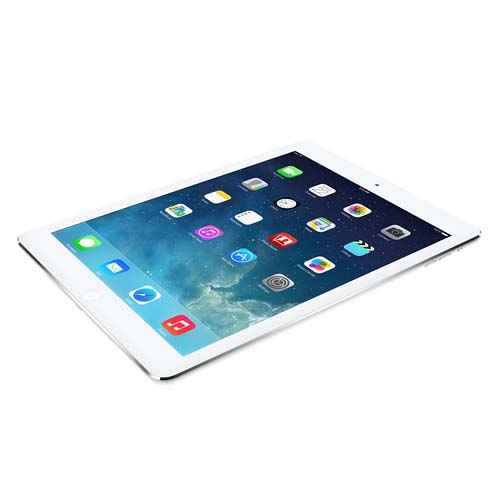 Apple iPad Air with Wi-Fi + Cellular - 32GB - Silver (MD795HN-A)