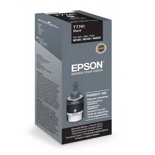 Epson T7741 Black Ink Bottle for M100