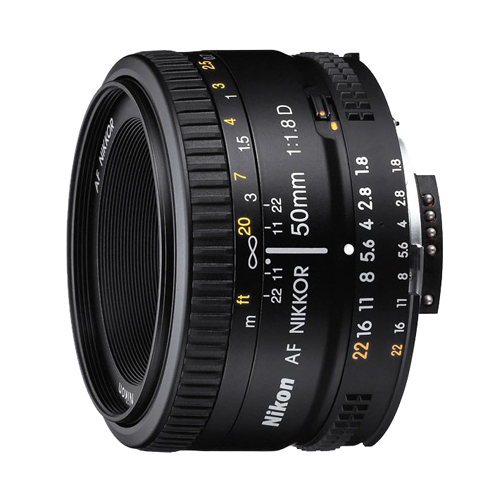 Nikon AF Nikkor 50MM F1.8D Lens (JAA013DA)